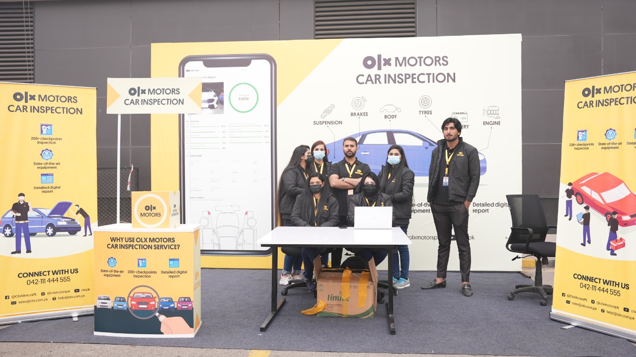 OLX Motors offers on-spot car inspection at Packages Auto Show in Lahore