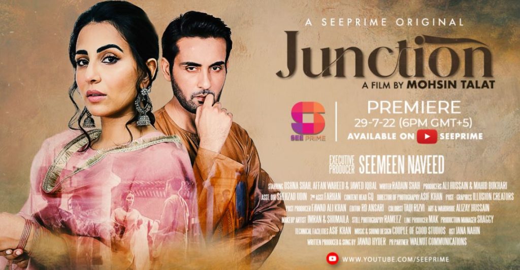 Ushna Shah and Affan Waheed Star in SeePrime’s Latest Short Film “Junction”