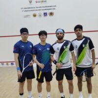 Pakistan Reach Asian Doubles Squash Semifinals with Hard-Fought Win Over South Korea