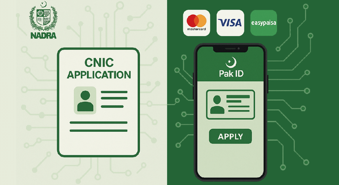 Online CNIC process Pakistan