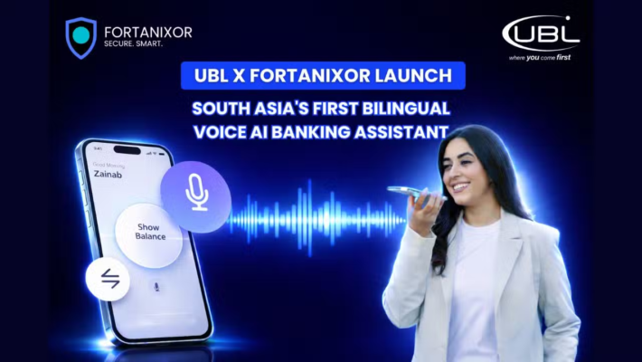 UBL Launches AI Voice Command Banking Feature Powered by Fortanixor Technologies